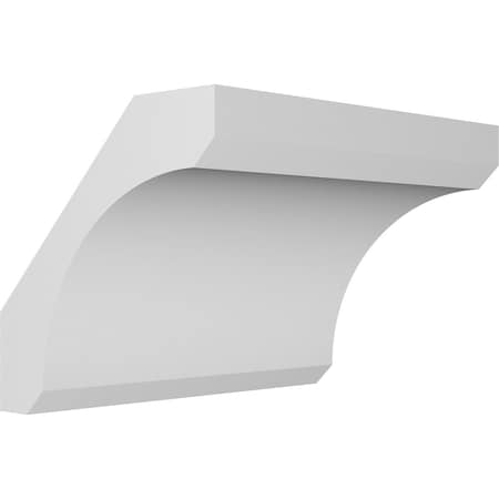 Ekena Millwork 6-in. W x 44-in. D x 44-in. H Legacy Architectural Grade PVC Knee Brace BRCP06X44X44LEC